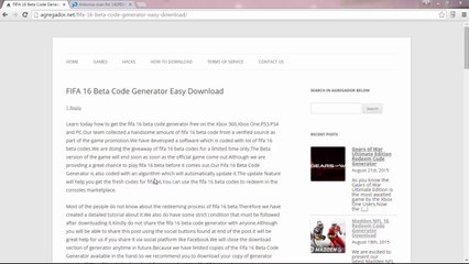 How to Download Fifa 16 Beta Codes for Free