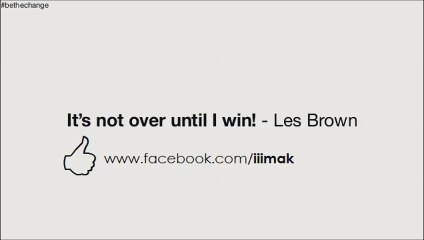5 minuets of pure motivation and epic BGM. Les brown + iMak