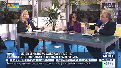 Edition spéciale Université d'été du Medef (1/2) : discours d'ouverture de Pierre Gattaz - 26/08