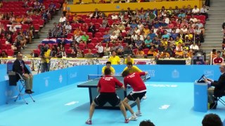 Table Tennis Gold Match   Pan Am Games 2015 | table tennis tricks
