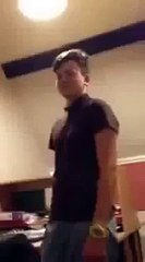 Very FunnyPrank Ever kid gets knocked out HD