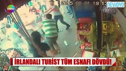 Türklerin İrlandalı bokser ile imtihanı - İrlandalı tüm esnafı dövdü