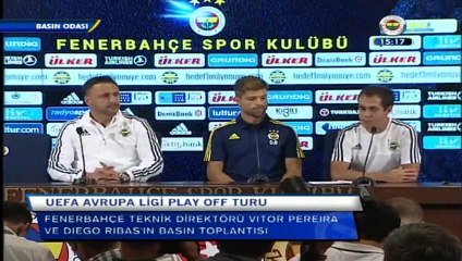 Vitor Pereira & Diego Ribas'ın Basın Toplantısı 26/08/2015