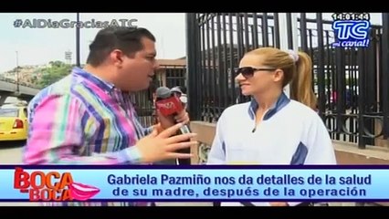 Gaby tiene un motivo para sonreir