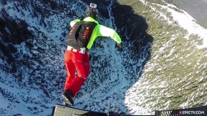 Incredible DOUBLE BASE Jump From Moving Gondola | EpicTV Fresh...