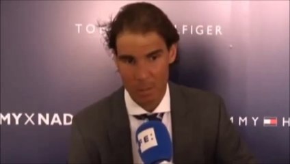 Rafa Nadal's interview at the Tommy Hilfiger event in NYC (in Spanish)