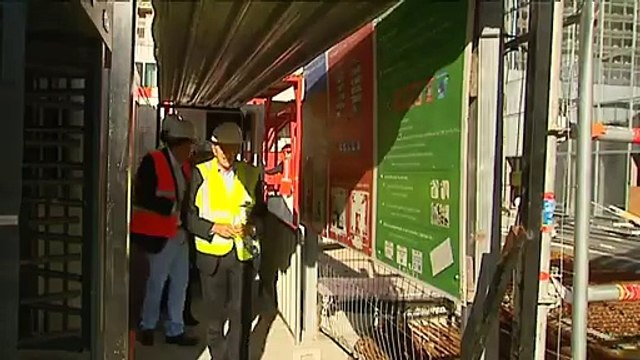 Visite Tour Incity et Rénovation de la Part-Dieu - 26082015 - FR3 RHONE ALPES