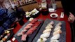 Awesome beautiful fresh sushi in Tokyo Japan (Japanese sushi is the best)