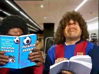 Ronaldinho se suma a la fiesta de cibeles (guiñoles en as)