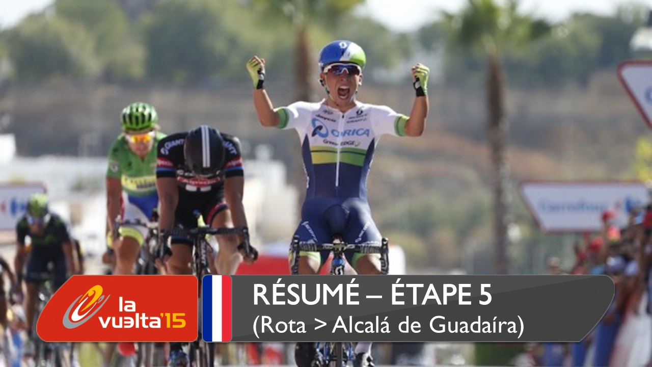 Résumé - Étape 5 (Rota / Alcalá de Guadaíra) - La Vuelta a España 2015