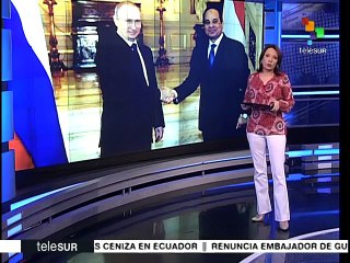 Intercambio comercial entre Rusia y Egipto ha aumentado en 86%
