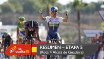 Resumen - Etapa 5 (Rota / Alcalá de Guadaíra) - La Vuelta a España 2015