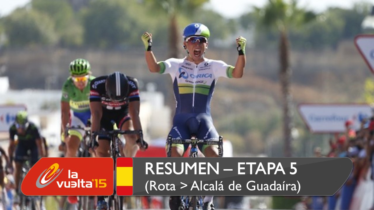 Resumen - Etapa 5 (Rota / Alcalá de Guadaíra) - La Vuelta a España 2015