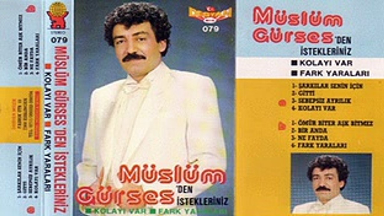 MÜSLÜM GÜRSES - (İSTEKLERINIZ = 1) - (DESTAN MÜZİK  FULL ALBÜM)