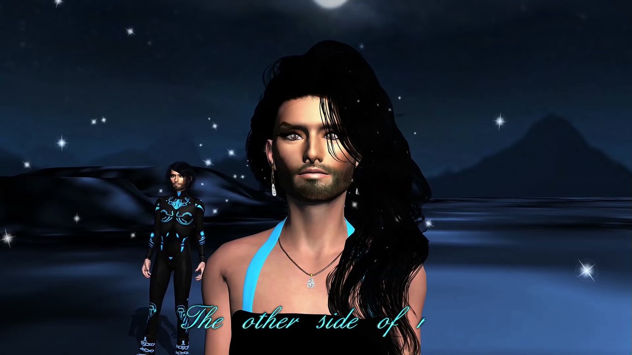Conchita Wurst - The Other Side of Me - animazione 3D and lyrics, versione 2 - diverso finale