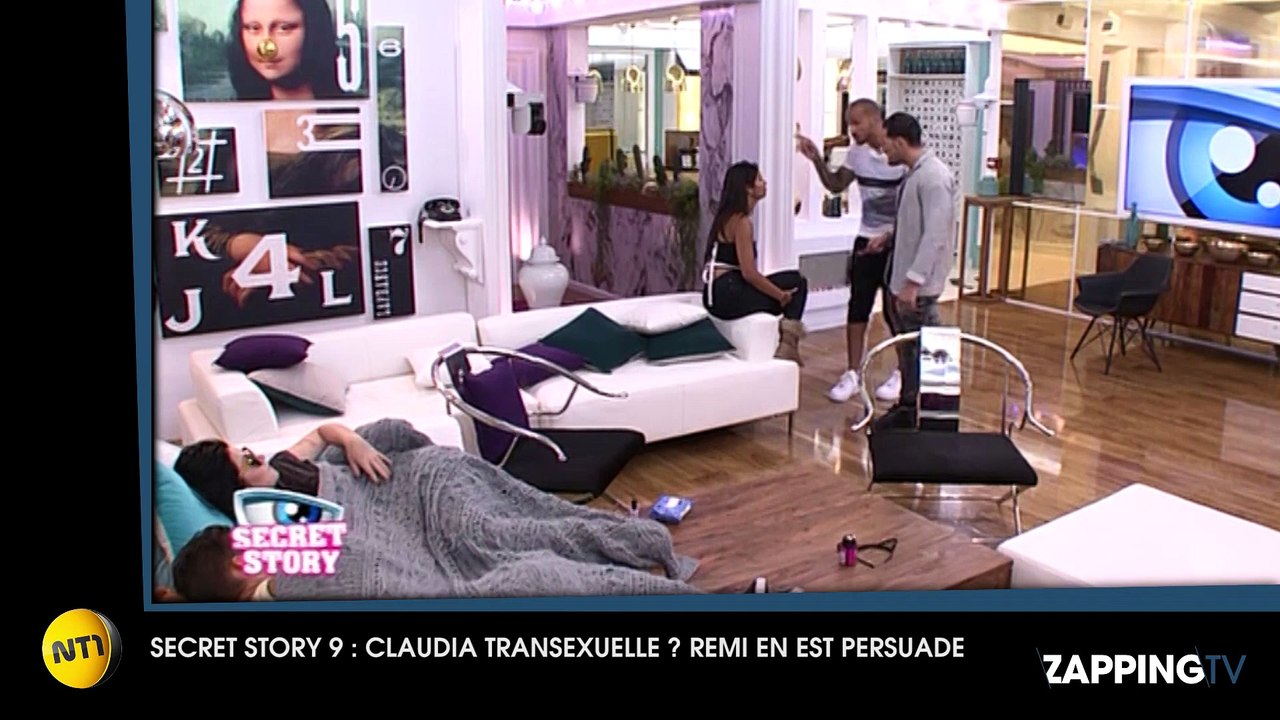 Secret Story 9 : Claudia transexuelle ? Rémi en est persuadé