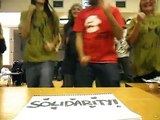 Brighton Students Show Their Solidarity - Dance of Solidarity