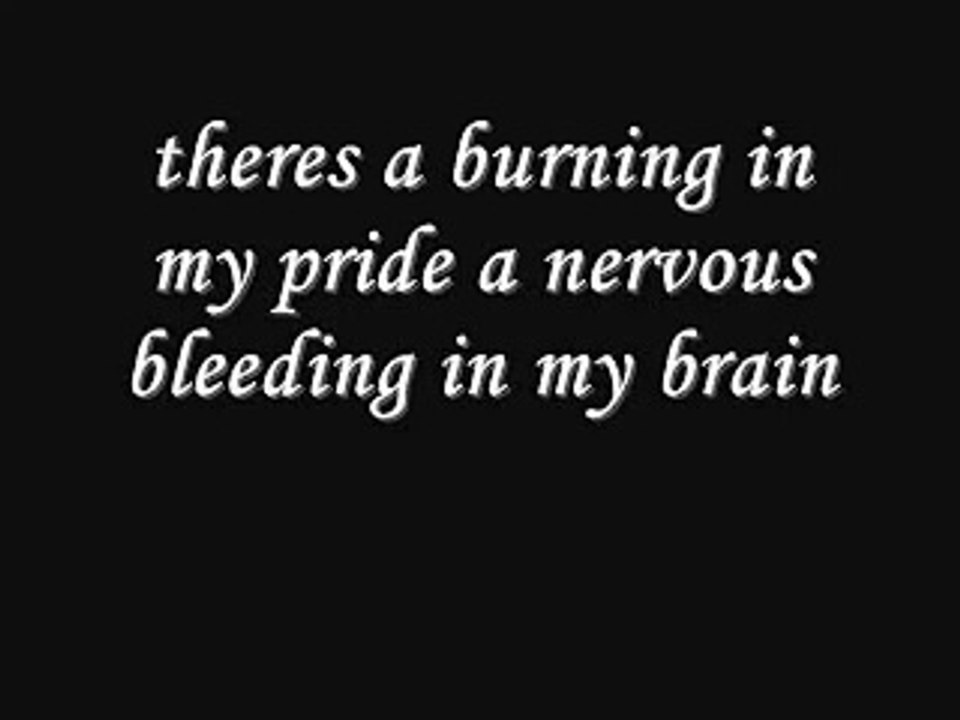 Blue October-Hate me (lyrics)