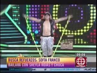 El gran show: Sheyla Rojas y 'Choca' bailarán con Sofía Franco