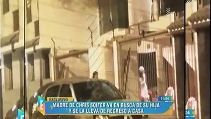 Chris Soifer: Madre la jalonea y la saca de la casa de "Churrito"