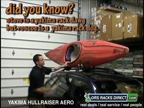 Yakima Hullraiser Aero Kayak Rack Review Video & Demo