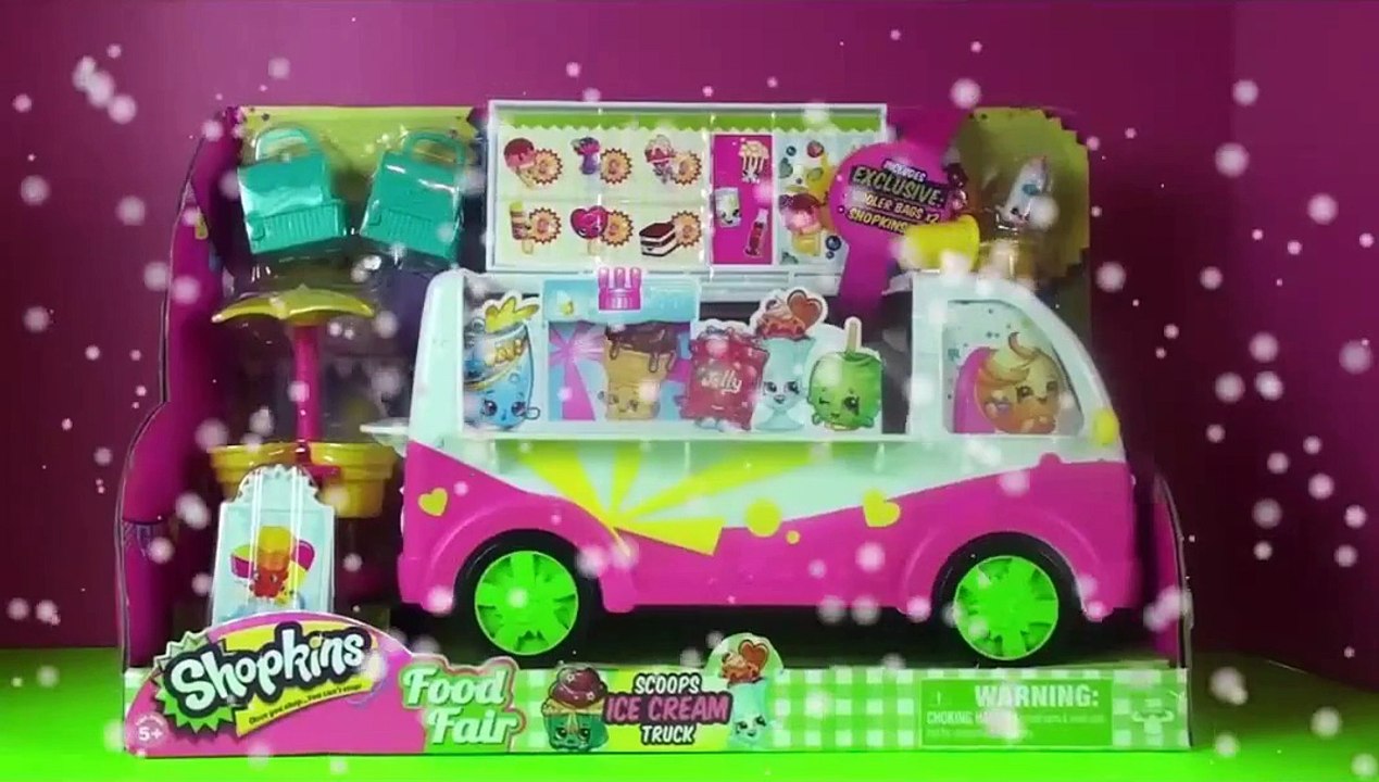 Shopkins Food Fair Scoops Ice cream Truck
