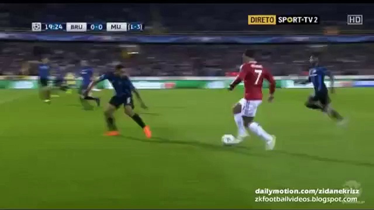 Wayne Rooney Goal HD:0-1 - Club Brugge v. Manchester United - UCL 15-16 Play-offs 26.08.2015