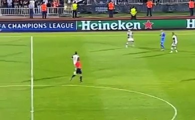 Stasevic GOAL Partizan 0-1 FC Bate Champions League