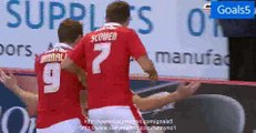 Marley Watkins Goal Barnsley 2 - 0 Everton Capital One Cup 26-8-2015