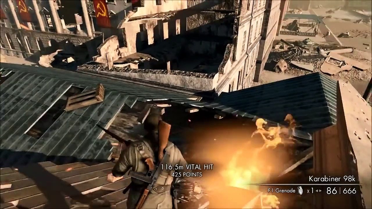 IDF Israel Sniper Elite V2 - My Longest Shot (767m)