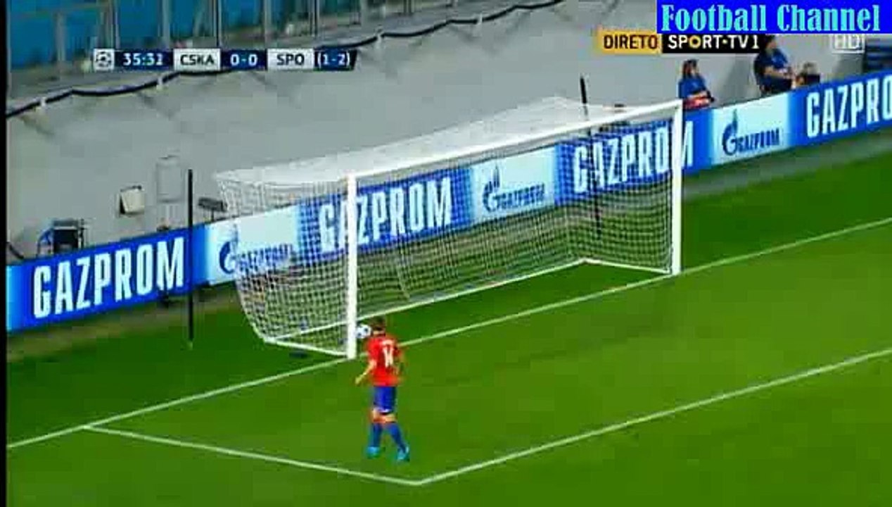 Teofilo Gutierrez GOAL - CSKA Moscow vs Sporting CP 0-1 *26.08.2015