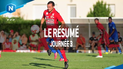 Championnat National : les buts de la 3e journée (2015-2016)
