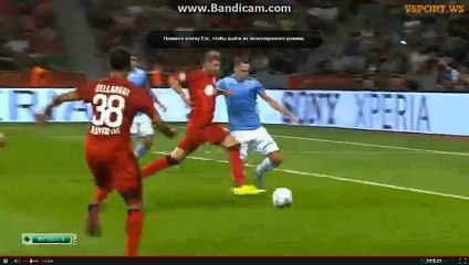 Hakan Çalhanoğlu Amazing Goal  Bayern Leverkusen vs Lazio 1-0 Champions League 2015