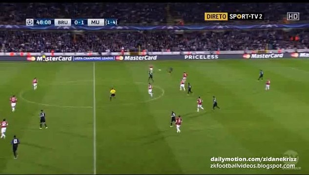 Wayne Rooney 0:2 Second Goal | Club Brugge v. Manchester United - UCL 15-16 Play-offs 26.08.2015 HD