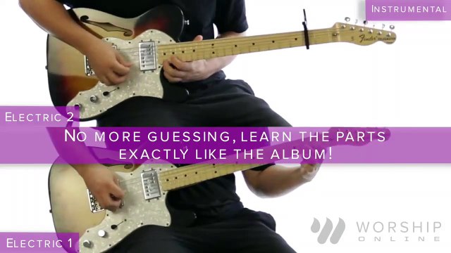 I Will Look Up - Elevation Worship - Electric And Acoustic Guitar Tutorial