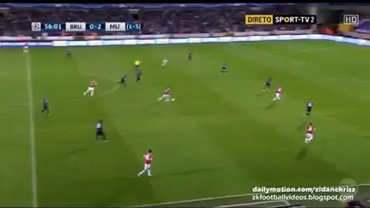 Wayne Rooney 0:3 Hattrick | Club Brugge v. Manchester United - UCL 15-16 Play-offs 26.08.2015 HD