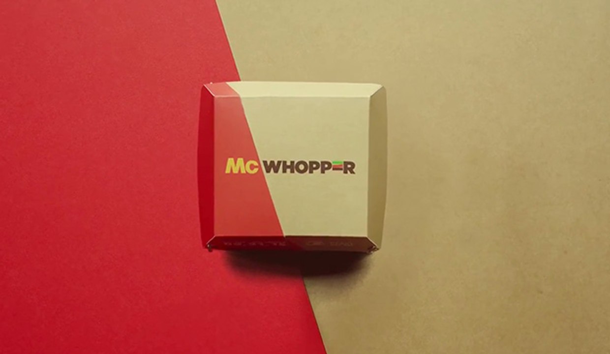 McWhopper : Le burger de McDonald's et Burger King