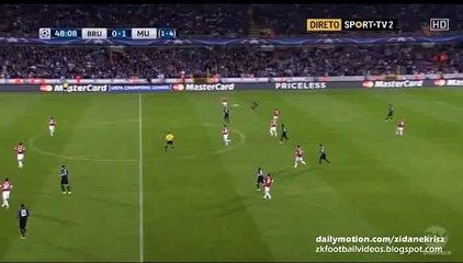 0-2 Wayne Rooney Second Goal _ Club Brugge v. Manchester United - UCL 15-16 Play-offs 26.08.2015 HD