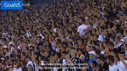 Nemanja Petrovic Goal Partizan 1 - 1 BATE Champions League 26-8-2015
