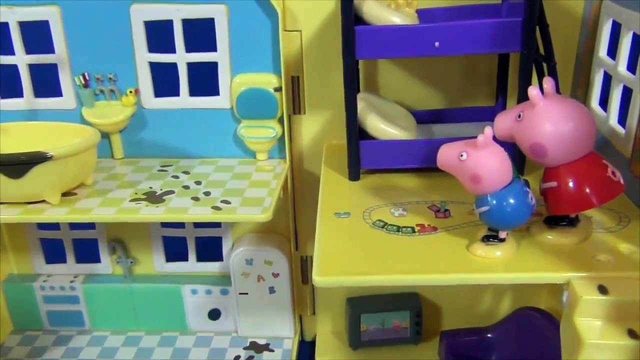Peppa Pig en français. Peppa Pig y George jouent ensemble
