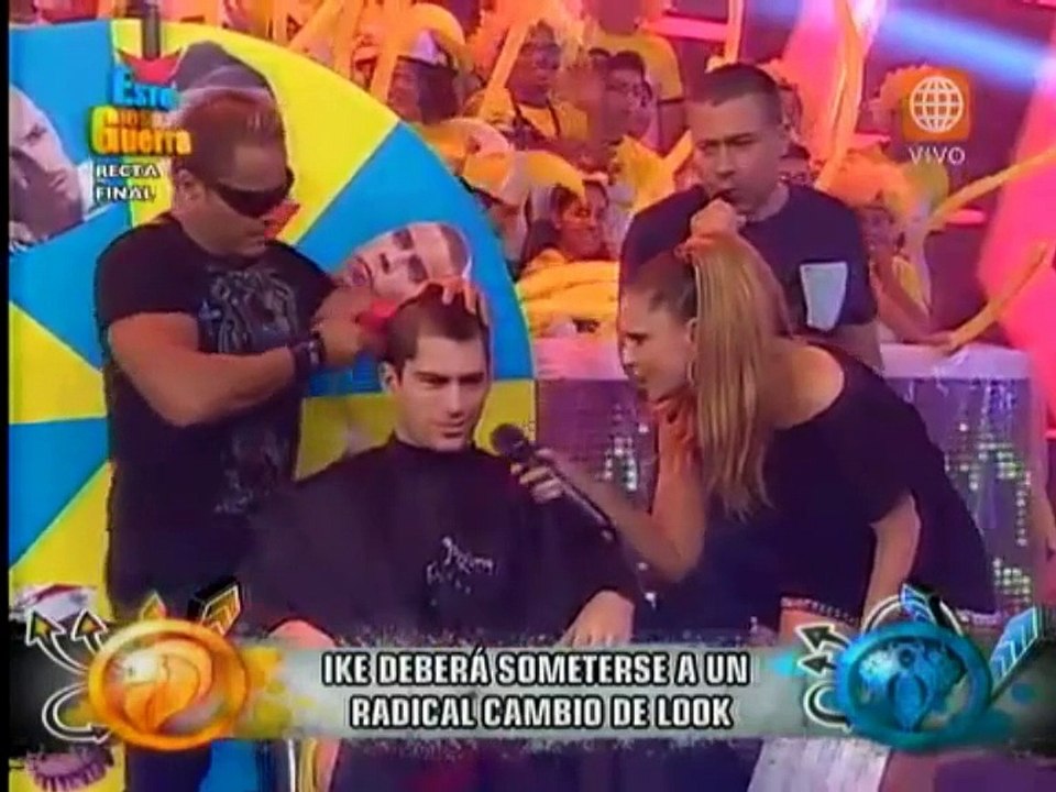 haircut on tv latam show