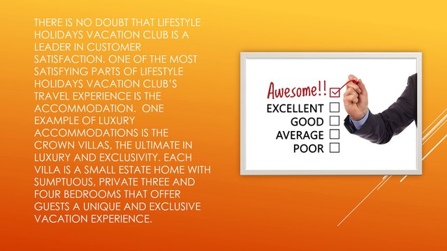Lifestyle Holidays Vacation Club Leaves Travelers Completely Satisfied