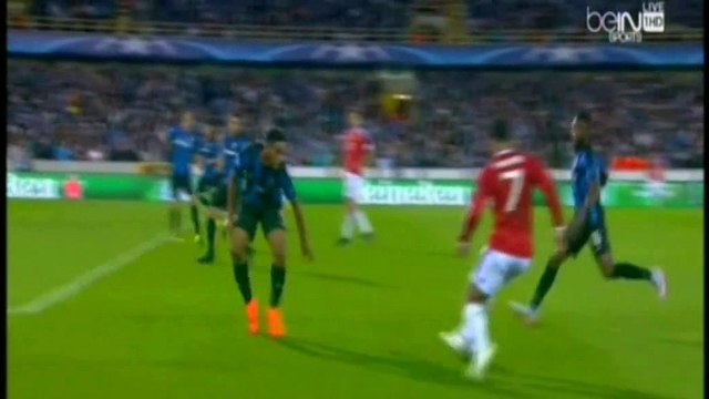 أهداف مباراة مانشستر يونايتد و كلوب بروج في دوري أبطال أوروبا