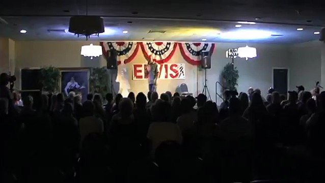 Tony Witt sings 'Never Gonna Fall IN Love' Elvis Week 2012 (