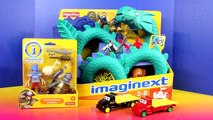 Disney Pixar Cars Batcar McQueen & Robin Mater Rescue Batman From Imaginext Pirate Sea Dragon Islan