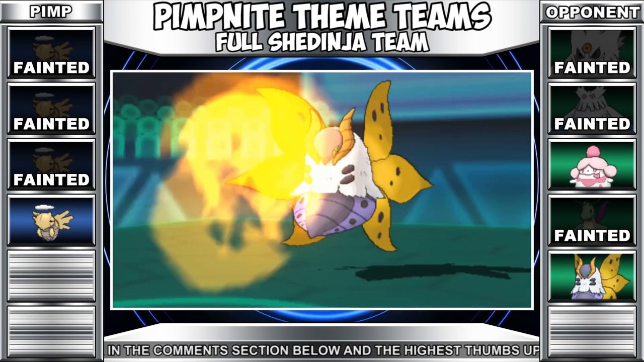 FULL SHEDINJA TEAM! (BIRTHDAY SPECIAL)