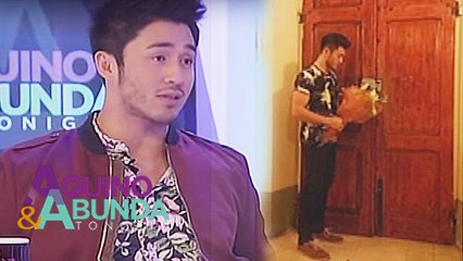 Arron explains his post in Instagram