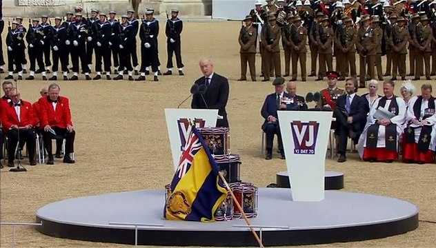 The Road to Mandalay by Rudyard Kipling read by Charles Dance - 70th VJ Day commemoration London