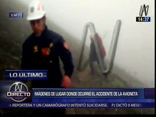 Avioneta se estrelló en Villa María del Triunfo y murieron sus 3 ocupantes [Video]