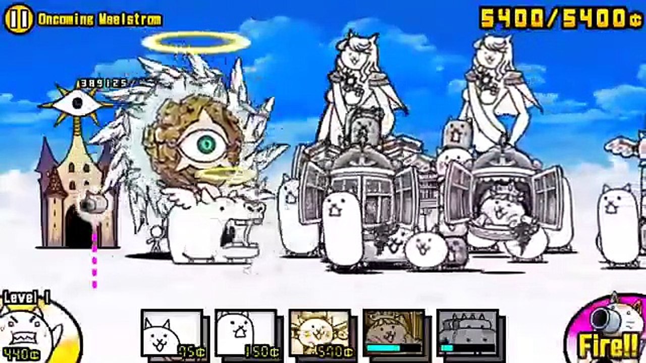 [The Battle Cats] Oncoming maelstrom, the Angel Cyclone